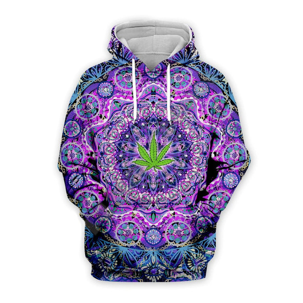 Psychedelic Weed Hoodie