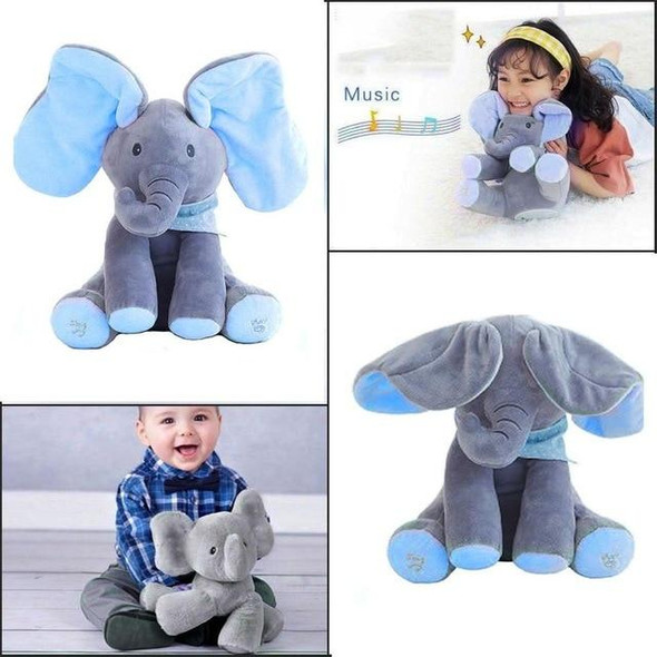 Patrick - Animated Peek-a-boo Elephant Toy