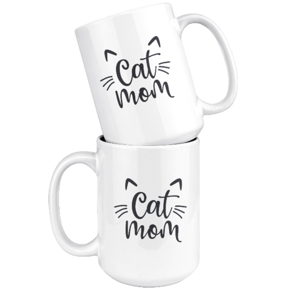 Cat Mom Mug 11oz-15oz Cat Lover Gifts Cat Lady Gifts Cat Coffee Mug