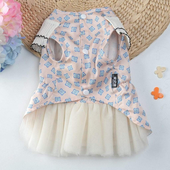 Breathable Thin Skirt Clothing Pet Dog Skirt