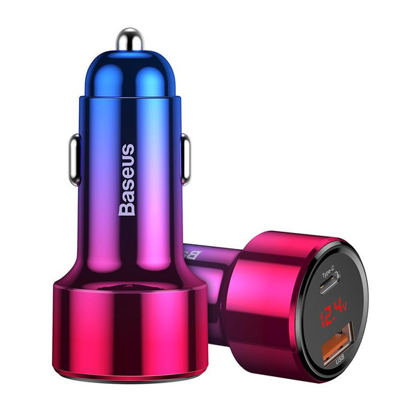 Coolest 45W QC3.0 Car Charger with LED Display
