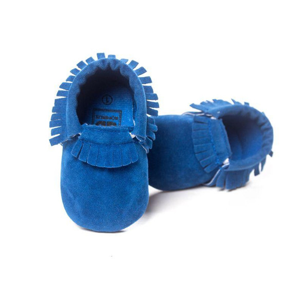 Romirus Baby Moccasins - Cute Suede Leather Booties