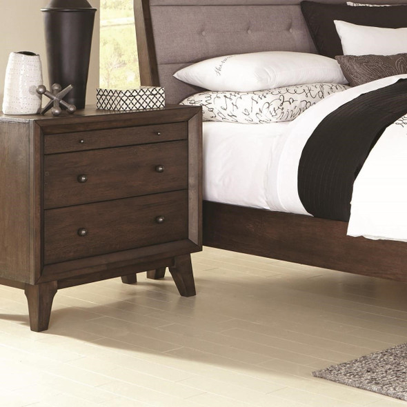 Calvin  3-Drawer Nightstand