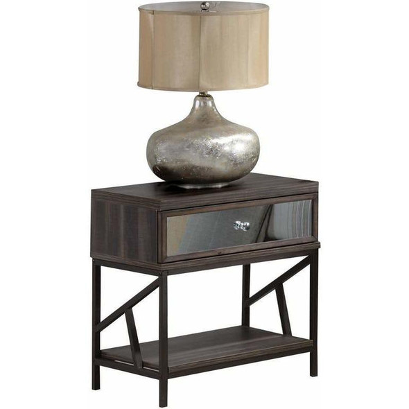 Acme Adrianna Nightstand in Walnut Finish 20953