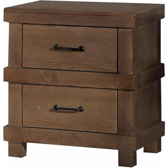 Acme Adams Nightstand in Antique Oak Finish 30613