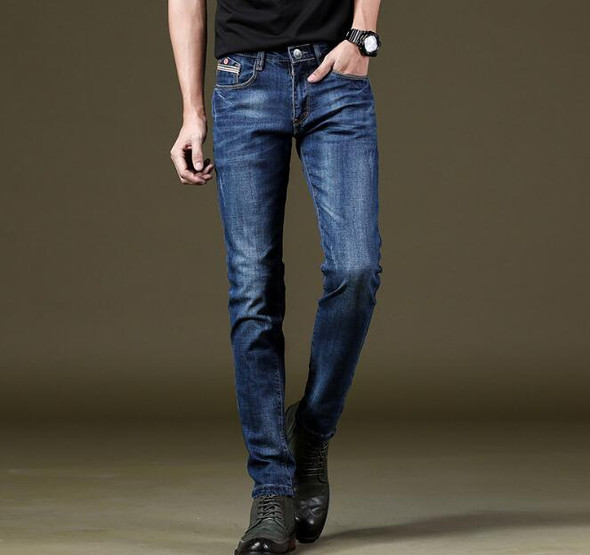 2018 New Arrival Good Quality Men Stretch Jeans On Hot Sales Long Length Free Shipping
