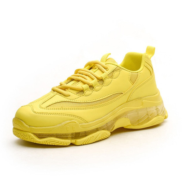 ADBOOV Yellow Sneakers Mens