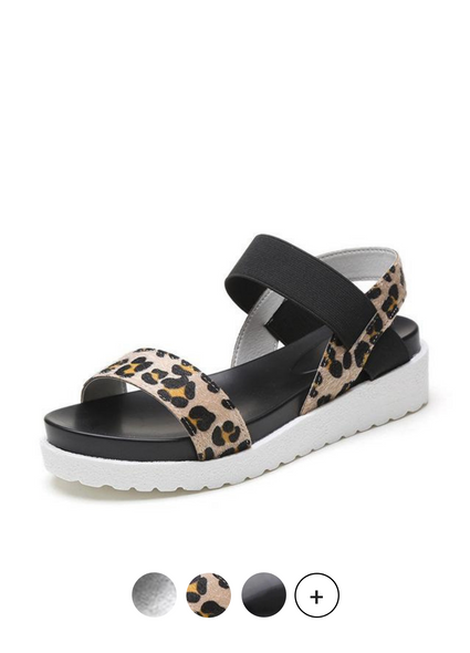 Lisa Leopard Sandal