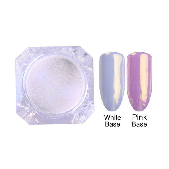 Mermaid Pearl Shell Shimmer Nail Powder Glitter Pigment Nail Art Decorations