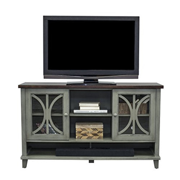 Martin Furniture Fully Assembled Bailey Deluxe Console, 60", Weathered Green