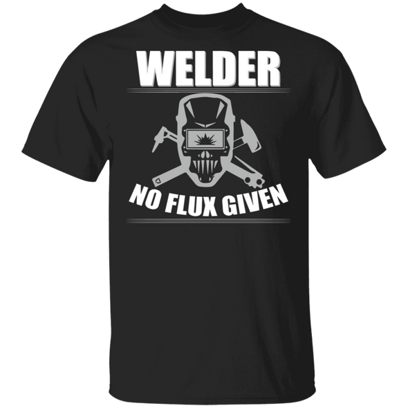 Welder no flux given t-shirt