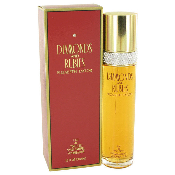 DIAMONDS & RUBIES by Elizabeth Taylor Eau De Toilette Spray 3.4 oz (Women)