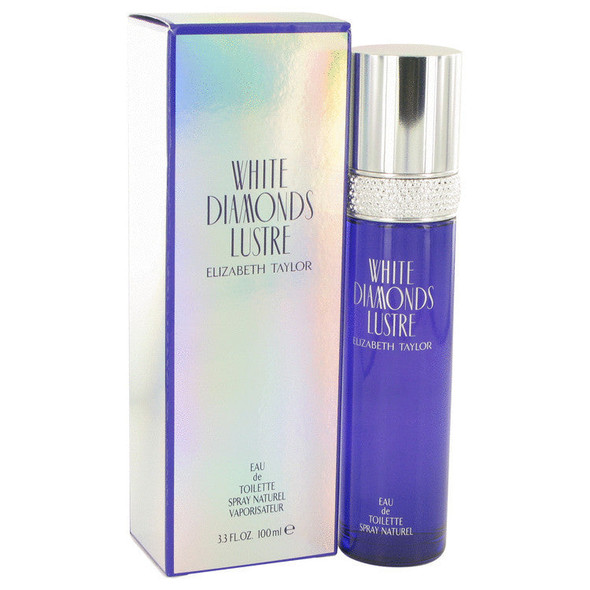 White Diamonds Lustre by Elizabeth Taylor Eau De Toilette Spray 3.3 oz (Women)