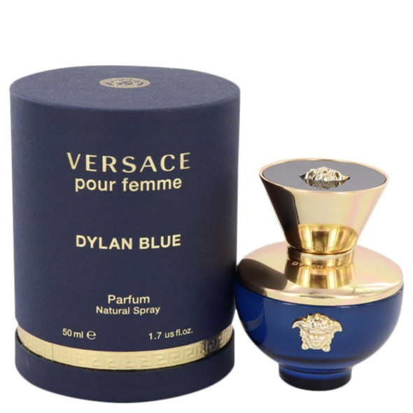 Versace Pour Femme Dylan Blue by Versace Gift Set -- 0.17 oz Mini EDP + 0.8 oz Body Lotion + 0.8 oz Shower Gel (Women)
