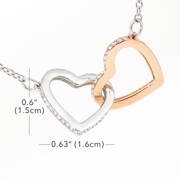 Heart to heart interlocked (Necklace Only)