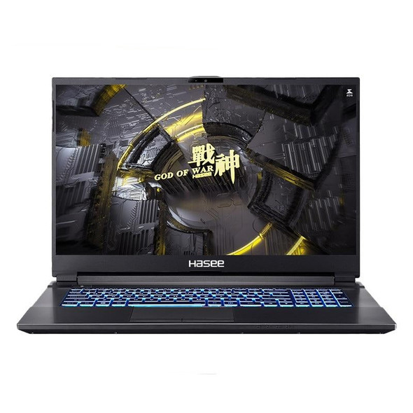 Hasee G8-CU7NK Laptop for Gaming (Intel Core I7-10750H+RTX 2060/16GB RAM/256G SSD+1T HDD/17.3''IPS144Hz 72%NTSC)Notbook computer