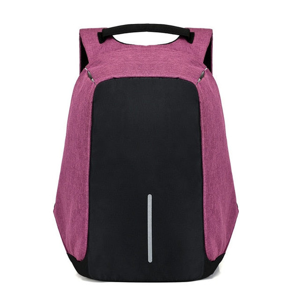 15 Inch Laptop USB Charging Anti-theft Backpack