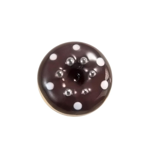 Enamel Donut Earrings