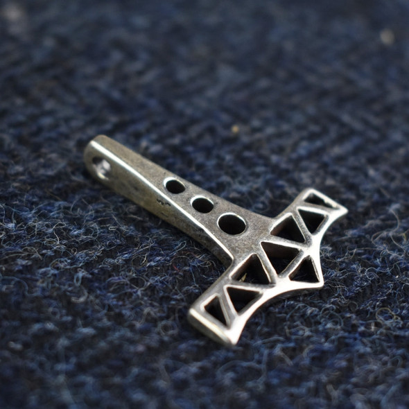 Sterling Silver Mjolnir Pendant