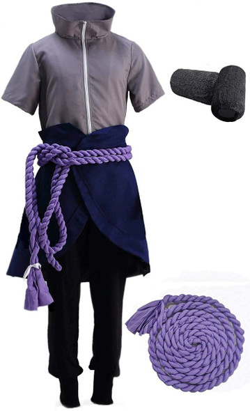 Naruto Shippuden Sasuke Uchiha Cosplay Costume