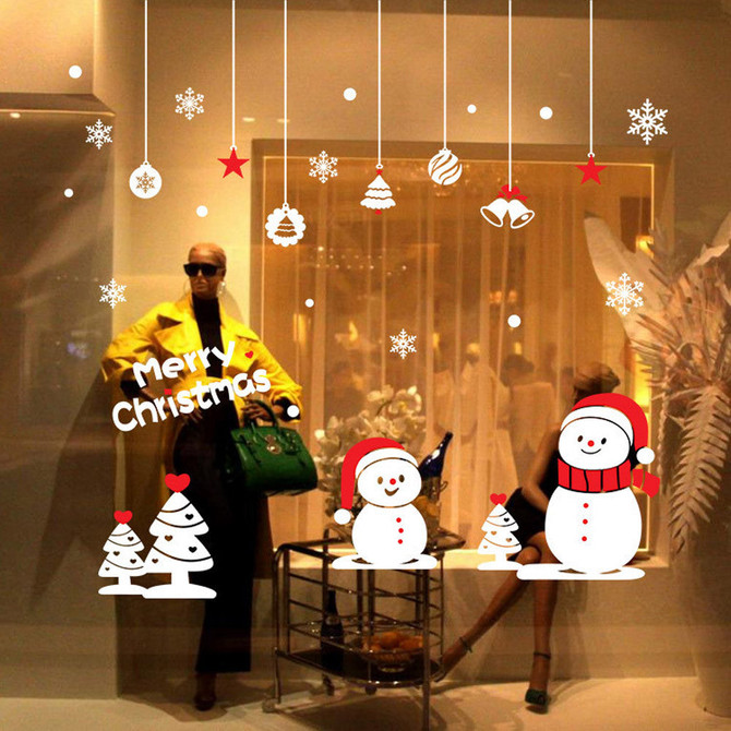 Christmas Decorations Wall & Window Stickers