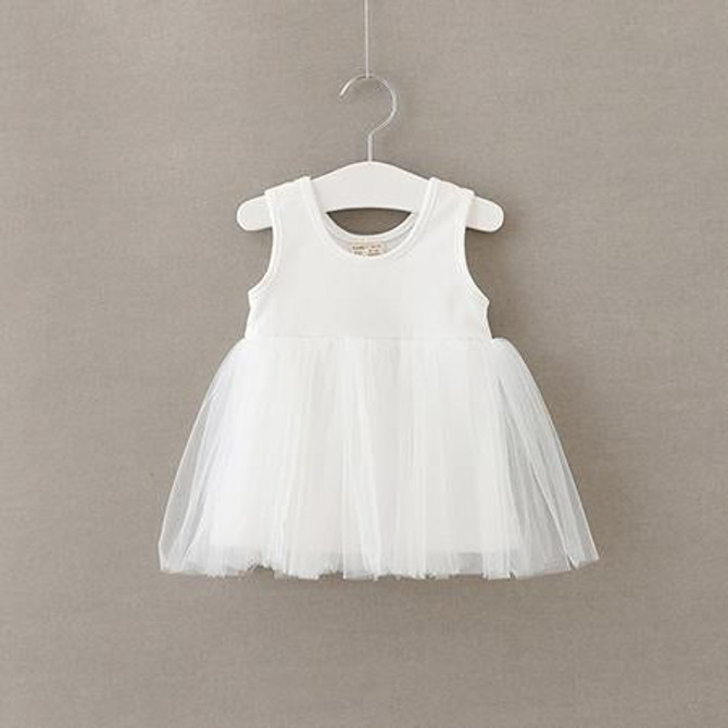 Baby girl summer dresses infant dress 2017 newborn baby girls clothes casual bebes cotton clothing kids 1 year birthday dress