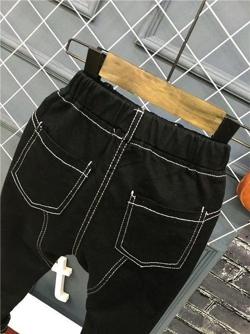 Children Pants Trousers 2017 Baby Boys Jeans Brand Fashion Autumn Kids Stylish simplicity jeans Trousers Children Clothing