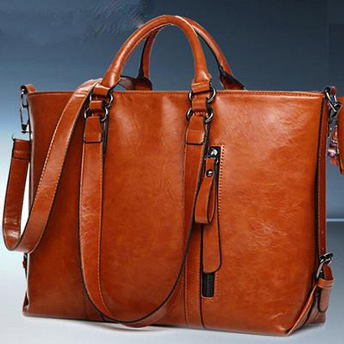 2015 New Fashion Genuine Leather bags Tote Women Leather Handbags Women Messenger Bags Shoulder Bags Hot Vintage bags popular