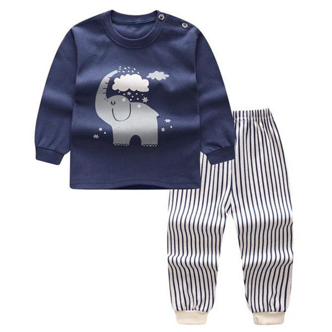 Autumn Baby Clothing Set Baby Boys Girls Clothes Long Sleeve T-shirt + Pants 2pcs Suit Cotton Baby boy Girl Newborn Clothing Set
