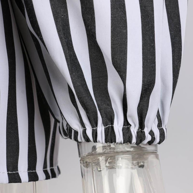 Casual Striped Printed Halter Slash Neck Blouse Shirt Women Sexy Off Shoulder Top Plus Size Long Sleeve Fashion Blouses Blusas