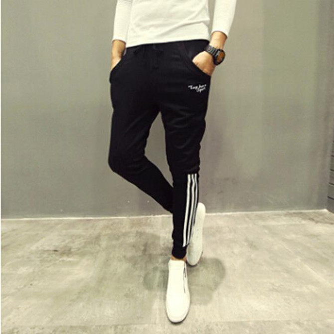 2016 New Men Joggers Casual  Pants Tracksuit Trousers Men Harem Sweatpants Hip Hop Loose Pants Mens Joggers