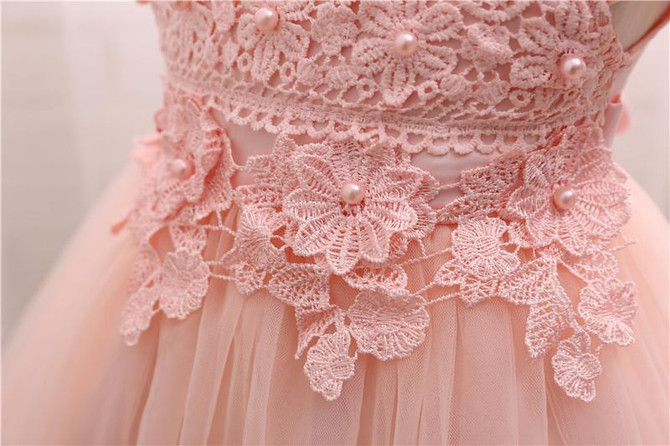 First 1 Year Birthday Baby Girl Party Dress Lace Christening Gowns Toddler Girl Clothes Kids Dresses For Baby Frocks Designs