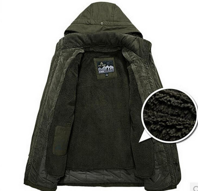 '-30 Degree Winter Coat Men Jackets New 2017 Plus Size 4XL Brand AFSJeep warm Thick Coats Military Vintage Style Mens Clothing