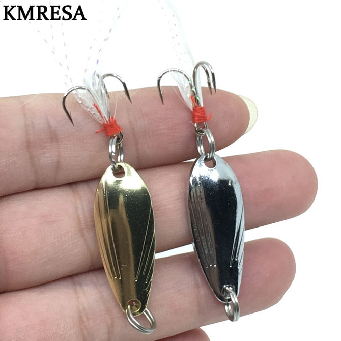 1pcs Metal 3g/5g Fishing Lures Wobbler Spinner Bait