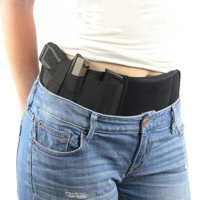 Tactical Pistol Holster Military Portable Hidden Holster Wide Belt