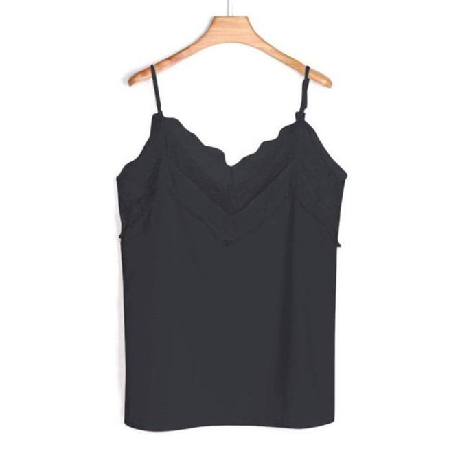 NewHigh Recommend Womens Ladies Casual Lace Sleeveless Vest Shirt Tank Blouse Tops sexy top shirts women 2018 drop shopping