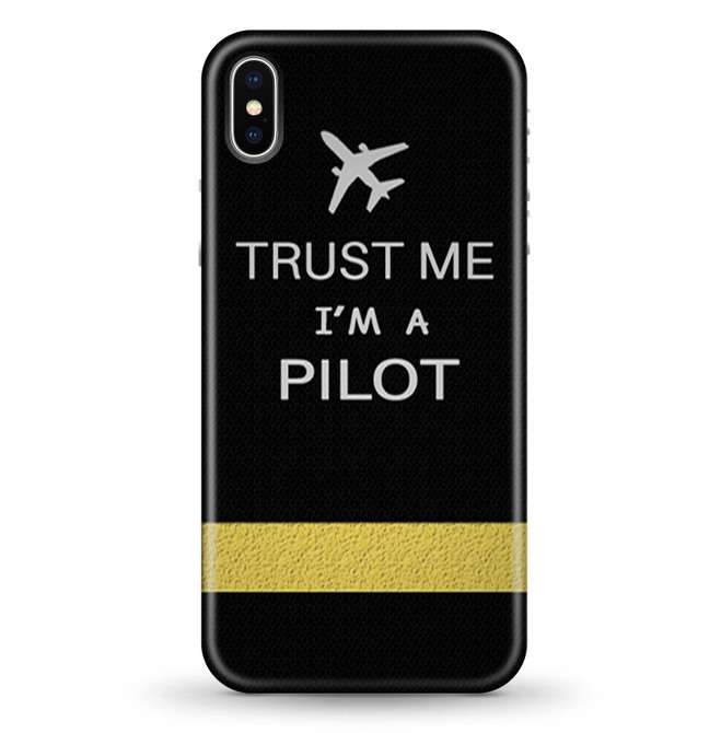 Trust Me I'm a Pilot (Epaulette) Designed iPhone Cases