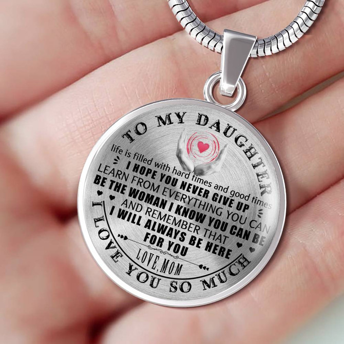 Daughter Necklace,Special Necklace For Daughter,Best Necklace For Daughter,Mother And Daughter Necklace,Amazing Necklace For Daughter,Best Birthday Gift For Daughter,Daughter Gift From Mom 1132dms