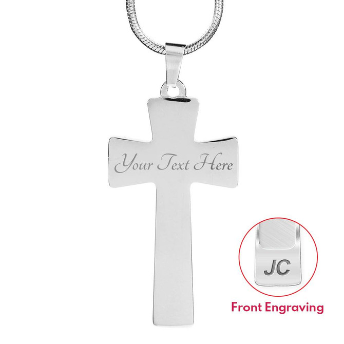 To My Daughter Cross - Luxury Necklace: Best Gift For Daughter, Luxury Cross Pendant For Daughter, Birthday Gifts For Daughter, Surprise Gift For Daughter 7das