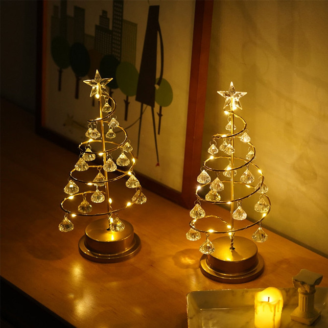 Crystal Christmas Tree Led Lights