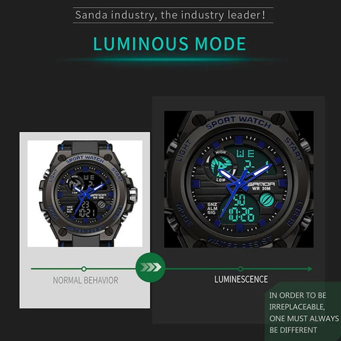 Waterproof Sports Guys Watches Top Brand Luxury Military Quartz Watch