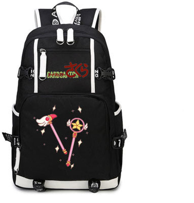 Japanese Anime Card Captor KINOMOTO SAKURA Cosplay Backpack