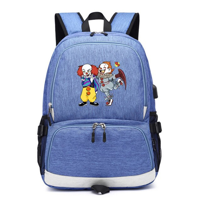 Stephen King's It usb charging Laptop Backpack