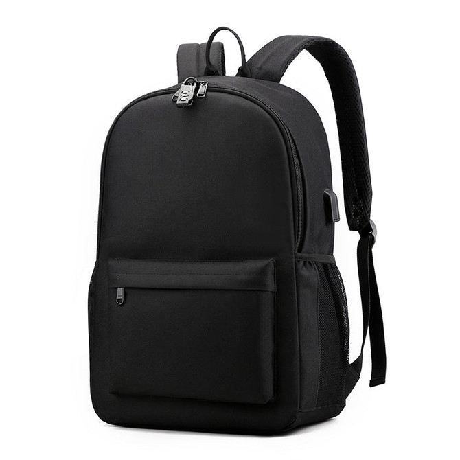 Undertale USB Anti-theft lock Backpacks with pen bag