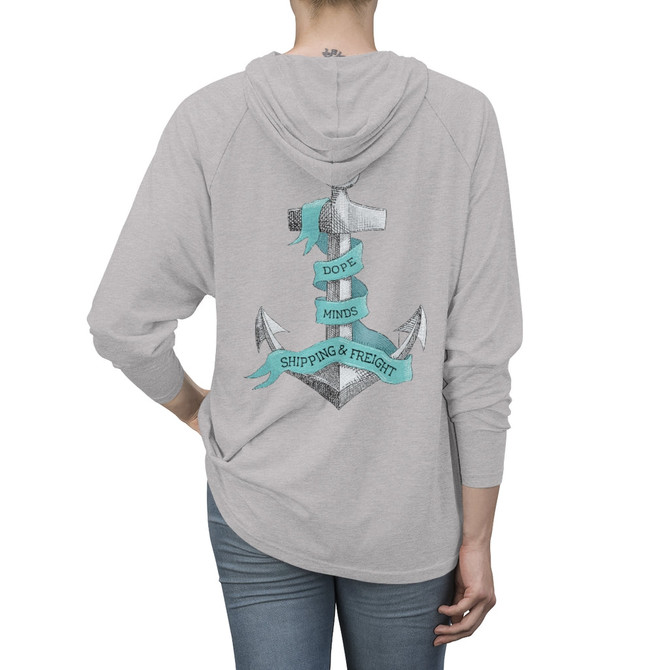 Dope Minds Shipping & Freight Raglan Hoodie