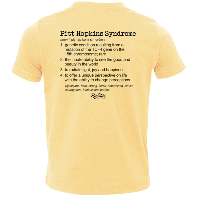 Pitt Hopkins Definition of a Hero Toddler Tee