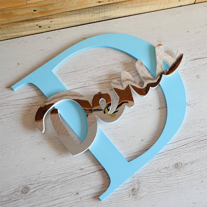 Sign Acrylic + Wood