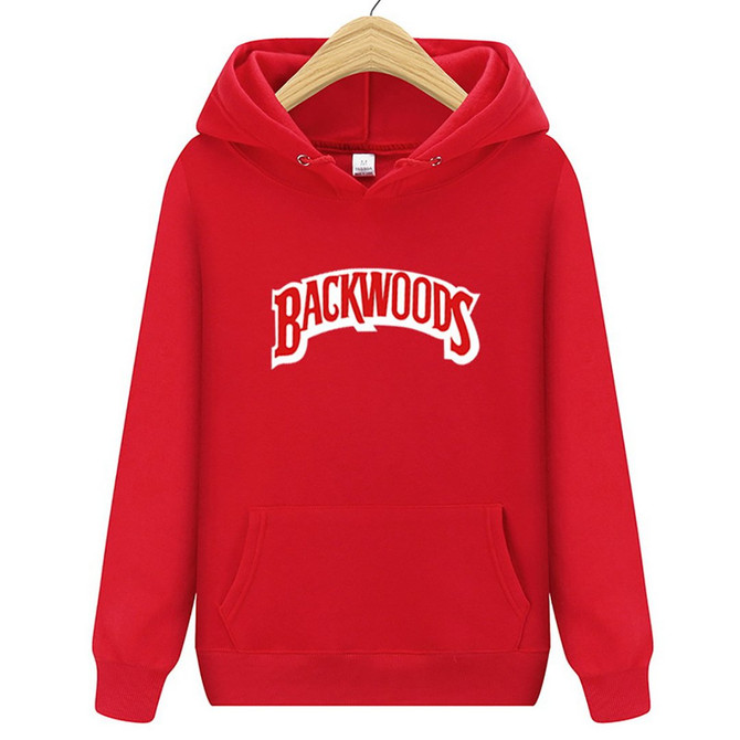 Men's Fashion Autumn Winter Hip Hop Pullover Hoody Streetwear Backwoods Hoodie Sweatshirt