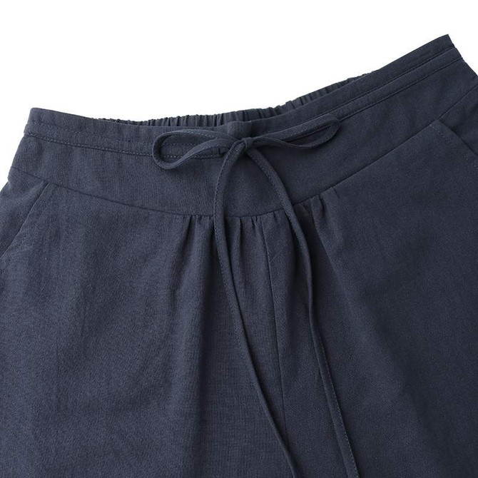 Celmia 2020 Fashion Casual Solid Wide Leg Pants Women High Waist Loose Palazzo Retro Linen Pants Office Ladies Trousers Pantalon