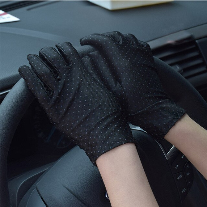 Women Lace Sunscreen Gloves